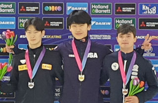 photo: medal winners 500m Men